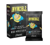 2025 Invincible Season 1 Keepsake Premiere Blaster: 8 Packs Per Box, One Guaranteed Relic, Chase Rare Autos and Patches