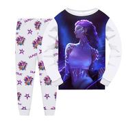 2025 K KPop DDemon HHunters Pyjamas Girls Long Sleeve Pjs Set Ru mi Mir a Zo e Music Party Pajamas Nighties Cartoon Sleepwear for Kids Pyjamas Party Pjs Set Nighties Cartoon Sleepwear Kid s