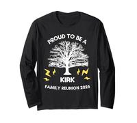 2025 Kirk Family Reunion Gathering Family Tree Matching Long Sleeve T-Shirt