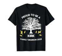 2025 Kirk Family Reunion Gathering Family Tree Matching T-Shirt