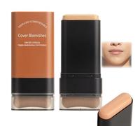 2025 Korean Hydrating Lightweight Foundation Stick with Built-In Brush, Flawless Eraser Foundation Stick, Full Coverage Waterproof Makeup for Natural Skin Tone (04#)
