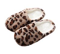 2025 Ladies House Slippers UK Clearance Cozy Memory Foam Slippers for Women Plush Fleece Lined House Shoes Print Slip On Slippers Comfortable Warm Home Slippers Anti-Skid Winter Outdoor Slippers