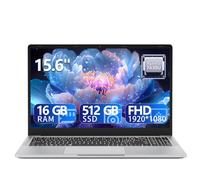 2025 Laptop with AMD Ryzen 7430U Processor( 6C/12T,up to 4.3GHz) (Beat i7-1355U) , Laptop Computer Win 11 Pro, Traditional Laptops 16GB DDR4 512GB SSD 15.6"Full HD IPS Display 1MP Camera Type-C BT 5.0