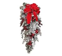 2025 Large Garland Christmas Wreaths for Front Door Outdoor Wreath for Front Door Wreath Wall Decoration Flower Decoration All Season Outdoor Farmhouse Wreath for Wedding