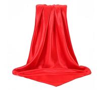 2025 - Large Square Satin Headscarf, Silk Hair Scarf, Square Hair Bandanas, Large Scarf, Sleeping Head Wrap for Women Felted, red, One Size