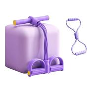 2025 Latest 8-Tube Pedal Resistance Device, Detachable And Adjustable Pedal Resistance Device, Foot Pedal Resistance Band With Handle For Women Men