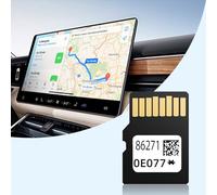 2025 Latest 86271-0E077 Navigation SD Card Map Update Version for Tacoma RAV4 Camry Corolla Highlander 4Runner Tundra Navigation Accessories Micro SD Card GPS Map for USA/CAN