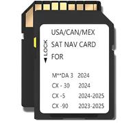 2025 Latest Navigation Memory sd Card Compatible with Maz*da 3(2024), Cx5(2024-2025),Cx30(2024), Cx90(2023-2025),(NAVISD2325)