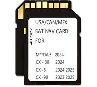 2025 Latest Navigation Memory sd Card Compatible with Mazda 3(2024), Cx5(2024-2025),Cx30(2024), Cx90(2023-2025)