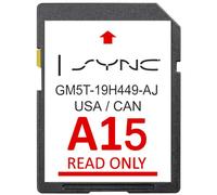 2025 Latest Version A15 Navigation SD Card Compatible with Ford/Lincoln, Includes New Updated Roads USA and Canada - Sync 2 Navigation System