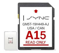 2025 Latest Version A15 Navigation Updated Sd Card Compatible with Ford/Lincoln, Updated Roads USA and Canada Navigation System