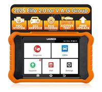 2025 LAUNCH Creader Elite V2.0 OBD2 Scanner for VW Audi Skoda Seat, Full Systems Bi-Directional Scan Tool for VAG Vehicles, All Services Car Code Reader, ECU Coding, AUTO VIN, Fr-ee Update