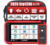 2025 LAUNCH X431 CRP129X ELITE OBD2 Scanner ABS SRS TPMS Car Diagnostic Reader