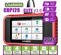 2025 LAUNCH X431 CRP129X V2.0 Car Diagnostic Tool OBD2 Scanner ABS SRS EPB Code