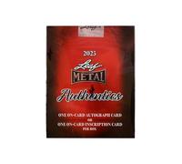 2025 Leaf Metal Authentics Volume 2 Multi-Sport Trading Card Box (Look for 1 on-Card Autograph or on-Card Inscription Autograph Per Box)