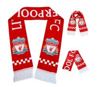 2025 League Champions Scarf, Twenty Times League Football Champions Commemorative Scarf, Sports Fan Scarves for Liverpool FC Supporters 14X140cm Red/White