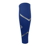2025 Leg Sleeve Compression Performance & Splint Calf Support Calf Socks Thin Low Socks Women (Blue, M)