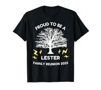 2025 Lester Family Reunion Party Ancestor Tree Matching T-Shirt
