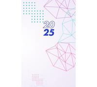 2025 Lined Handy Notebook: Simple Sleek Jotter Booklet