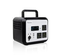 【2025 major upgrade】1500W portable power station, battery capacity 1200wh, portable battery, home backup power supply, 230V pure sine wave AC output, powering 9 devices at the same time