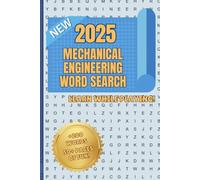 2025 Mechanical Engineering Word Search Book: 200+ Words Puzzle For All Ages