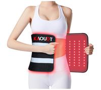 2025 Medical-Grade TPU Red Light Therapy Belt for Body, 24" x 12" Large Size Red Light Therapy Pad with Timer, 660nm&850nm Infrared Light Therapy Mat Full Body