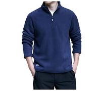 2025 Men's Hooded Sweatshirt, Long Sleeve, Casual, Turtleneck with Zip, Solid Colour, Warm, Loose, Large Size, Pullover Chic Everyday Wearable Top