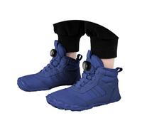 2025 Men's Winter Shoes Lace Up Thickening Casual Soft Sole Fashion Father Kids Shoes Snow Boots Mountain Bike Shoes Men Waterproof, darkblue, 8 UK