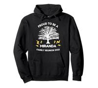 2025 MIRANDA Family Reunion Gathering Family Tree Matching Pullover Hoodie