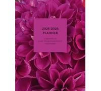 2025 Monthly & Daily Planner with Affirmations and Floral Dividers | Organize Your Year Beautifully