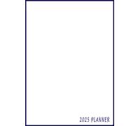 2025 Monthly Planner 8.5 x 11: White, Make Your Own Custom Book Cover to Write Sweet Messages and Decorate