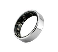 2025 Motion Sensing Game Smart Ring With Remote Photography, 24/7 Health Care, step Counter IP8 Waterproof Digital Smart Ring No Subscription Fee KR20730,Silver-#11