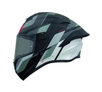 MT Targo S Motorcycle Helmet Blaster B12 Matt Grey (M)
