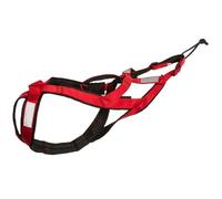 2025 Mushing Harness for Dog Sledge, Exercise for Pets, Weight Pull Sledge Harness, Bikejoring, Ski Joring, Large Running Dog Sledging, Canicross, Scootering (Red, M)