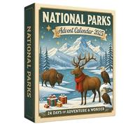 2025 National Parks Advent Calendar with 24 Ornaments for Teen Girls Boys
