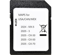2025 Navigation SD Card,Compatible with 2024 - MX-5,2025-3,2025 - CX-30,2025 - CX-50,2025 - CX-70USA/CAN/MEX