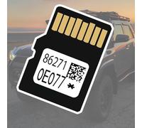 2025 Navigation SD Card Compatible with 4 Runner RAV4 Camry Tundra Highlander Prius, Map Updated | USA Canada Map | 86271-0E077
