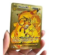 2025 new 10000 Arceus Vmax Gx gold pocket monster card Spanish iron metal Pokmo Letters children's gift game collection card Spanish