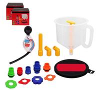2025 New 17-Piece Engine Oil Funnel Set, Coolant Funnels Kit, Engine Oil Coolant Funnel Set, Funnels For Automotive Use, Compatible With Gm, For Ford, Bmw, Audi, Land Rover Etc (2 Set)