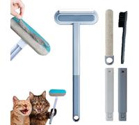 2025 New 4 in 1 Pet Hair Removal Tool, Pets Hair Remover, Multifunctional HairRemoval Brush, Washable & Portable, Reusable Dog HairRemover for Couch, Carpet, Furniture, Car Seat (1set)