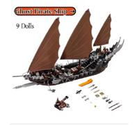 2025 NEW 806 PCS Pirate Ship Ambush 16018 79008 Building Blocks Bricks Boat Kid