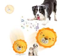 2025 New Active Moving Pet Plush Toy Interactive Dog Toys, Electronic, Talking Moving Jumping Pig Dancing Ball, Washable Cartoon Squeaky Pig Dog,For Cat And Dog Pets