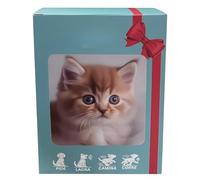 2025 New Ai Robot Cat & Dog Plush Toy, Interactive Robotic Puppy Toy with Realistic Walking, Barking/Meowing, Tail Wagging - Electronic Pets Gift for Kids & Adults