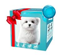 2025 New Ai Robot Cat & Dog Plush Toy, Interactive Robotic Puppy Toy with Realistic Walking, Barking/Meowing, Tail Wagging - Electronic Pets Gift for Kids & Adults