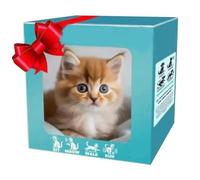 2025 New Ai Robot Cat That Acts Like a Real Cats with Realistic Walking, Meowing, Tail Wagging Interactive Robotic Animal Toy yellow