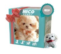 2025 New Ai Robot Dog - My Smart Realistic Robot Dog Puppy, That Acts Like a Real Puppy, Interactive Plush Robots Dogs, Robots Dogs for Walking, Barking, Tail Wagging, for Pet Lovers (B1)