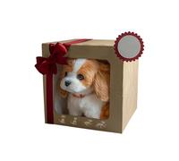 2025 New AI Robot Dog,Robot Puppy,The Plush Toy Puppy, Just Like a Real Dog, Can Move, Bark, and Interact (D1)