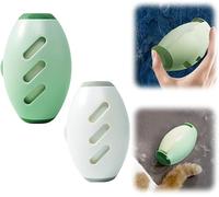 2025 New Animal Hair Roller, Reusable Lint Roller, Plush Roller for Pet Hair, Lint Remover, Anti-Lint Clothing, for Clothes, Beds, Carpets (White+Green)