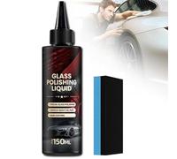 2025 New Auto Glass Scratch Care Polishing Fluid, Car Glass Polishing Compound, Windshield Cleaner Oil Film Remover, for Minor Scratches, Clear Vision & Long-Lasting Protection (1pcs)