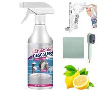 2025 New Bathroom Descaler Foam Spray, Limescale Remover Spray, Stubborn Stains Cleaner, Bathroom Foam Cleaner Sprays for Toilet/Glass/Sink Tub/Bath (1)